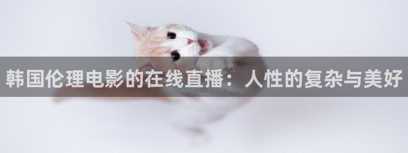 鲸鱼体育tv.点我直达.org：韩国伦理电影的在线直播：人性的复杂与美好